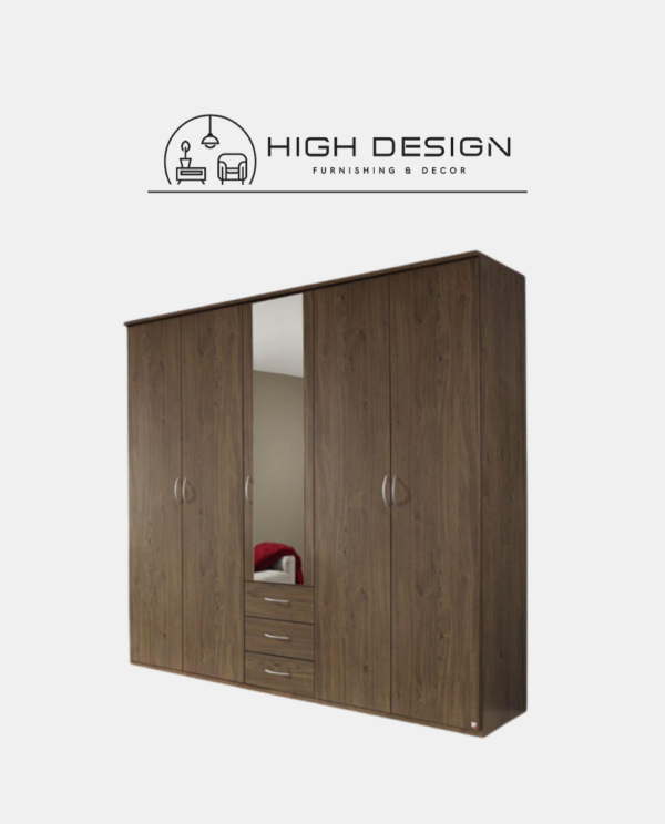 Wardrobe, 5 Door, MDF Custom
